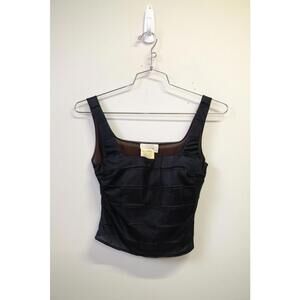 00's Exte Underwear Sheer Mesh Corset